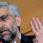 Iran's chief nuclear negotiator Saeed Jalili gives a press conference in Istanbul 22 January 2011 (AFP)