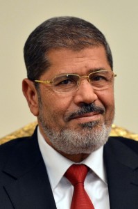Egyptian president Mohamed Morsy
