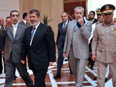 President Mohamed Morsy is said to be narrowing his list for cabinet members