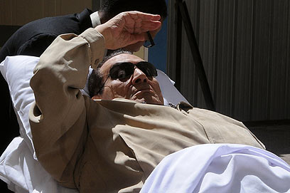 Ousted president Hosny Mubarak is suffering from a myriad of physical ailments which could mean his early released from prison early, according to reports (file photo: AFP)