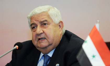 Syrian Foreign Minister Walid al-Muallem will reportedly hold talks with Iran on Sunday (file photo: AFP)