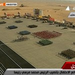 Military parade for Morsi
