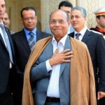 Tunisian President Moncef Marzouki is set to become the first head of state to pay a visit to President Morsy (photo AFP)