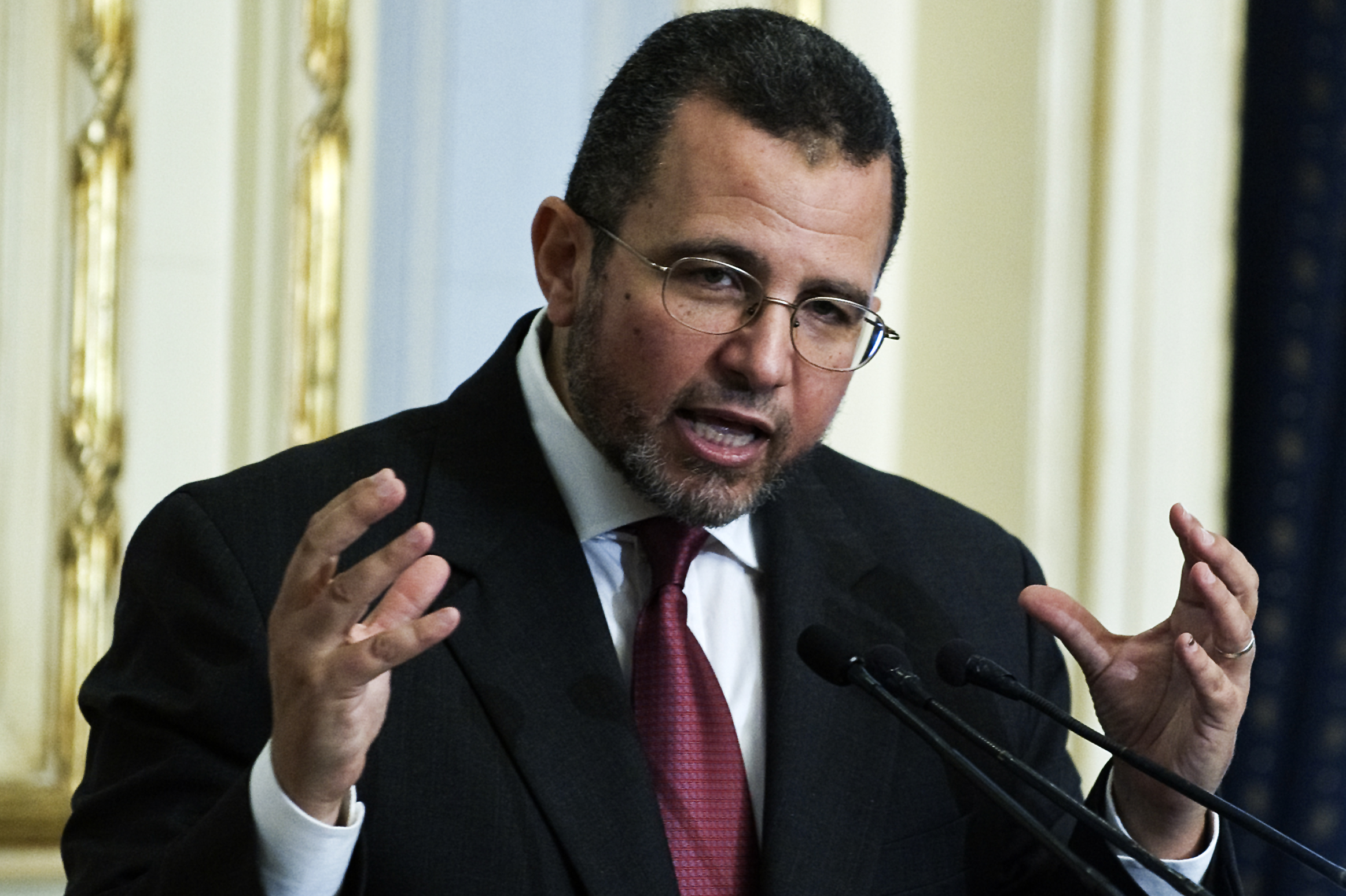 Egyptian Prime Minister Hesham Qandil. AFP PHOTO/GIANLUIGI GUERCIA