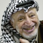 Former Palestinian leader Yasser Arafat AFP PHOTO / PEDRO UGARTE