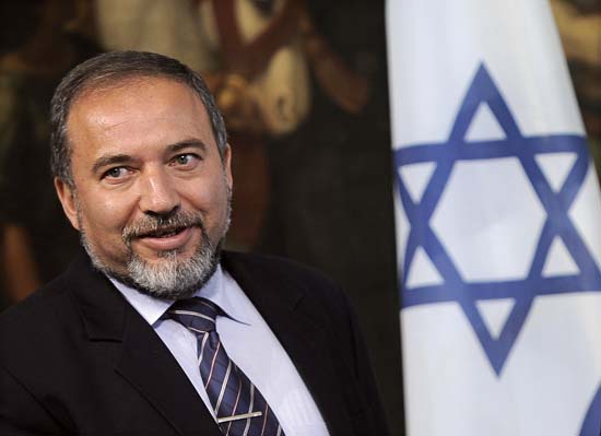Israel’s Foreign Minister Avigdor Lieberman AFP PHOTO / Filippo Monteforte