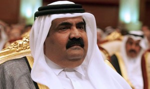 Qatar's Emir, Sheikh Hamad bin Khalifa Al Thani AFP PHOTO