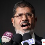 President Mohamed Morsi speaks during a press conference in Cairo (File photo) AFP PHOTO