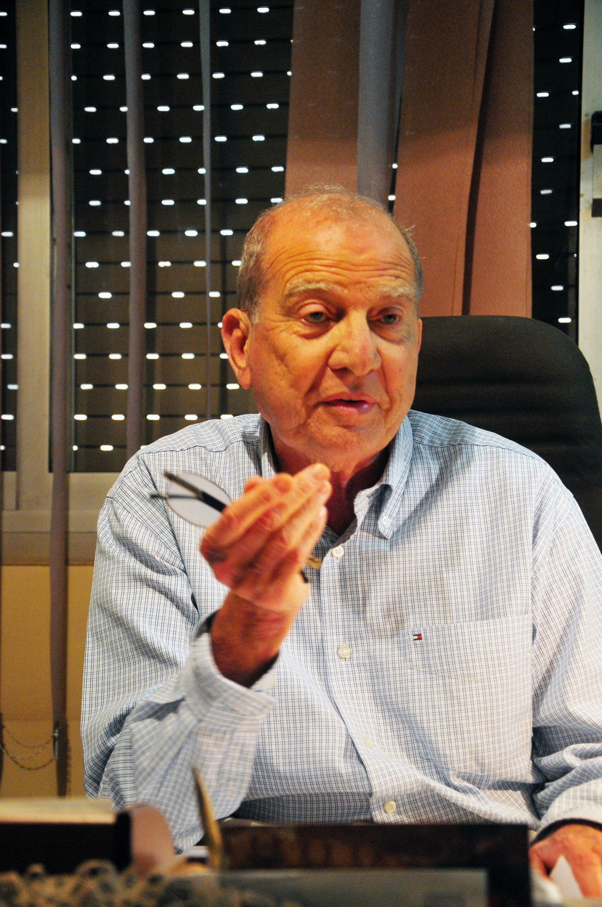 Head of the Egyptian Social Democratic Party, Mohamed Aboul-Ghar (Photo by Hassan Ibrahim)