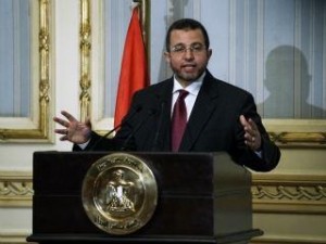 Egypt's Prime Minister Hisham Qandil  (AFP PHOTO)