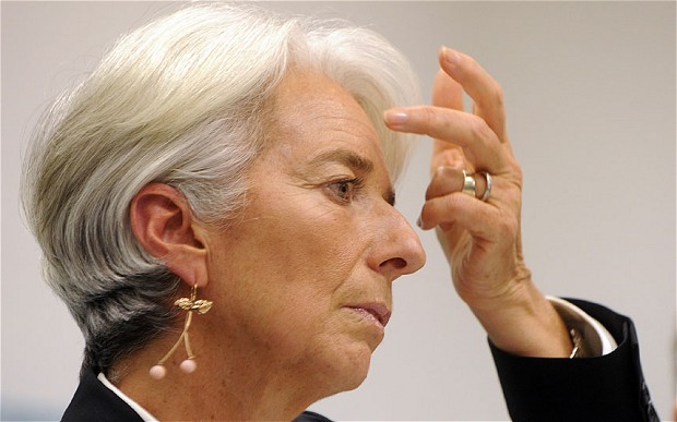 Managing Director of the International Monetary Fund arrives to Cairo today (AFP PHOTO)