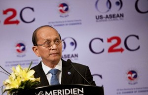 Myanmar's President Thein Sein promoting reform agenda (AFP Photo)