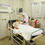 Patient receives treatment in the El-Mounira hospital (Hassan Ibrahim)