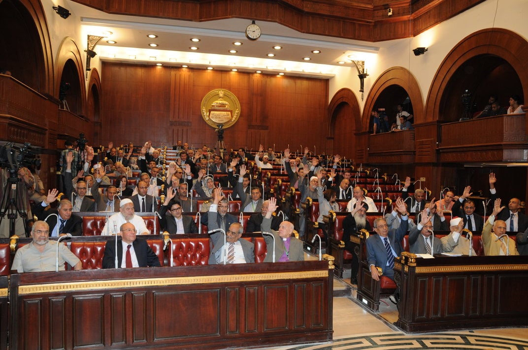 Constituent Assembly votes on proposals for the formation of a new constitution Mohamed Omar