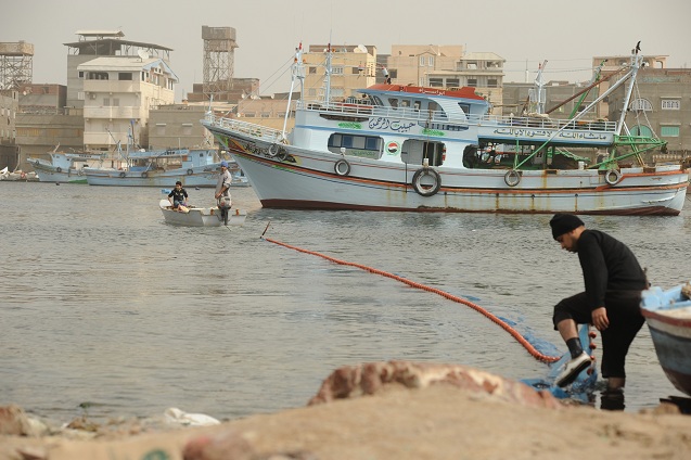 With pressures on local fish stocks increasing, some Egyptian fisherman are venturing out into the territorial waters of other countries Laurence Underhill / DNE