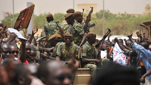 Malian army admitted responsibility for shooting a bus at a checkpoint in Diabali (File photo) AFP PHOTO / ISSOUF SANOGO