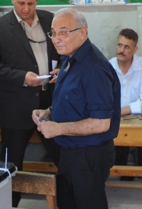Ahmed Shafiq on presidential polling day (File photo)  Mohamed Omar