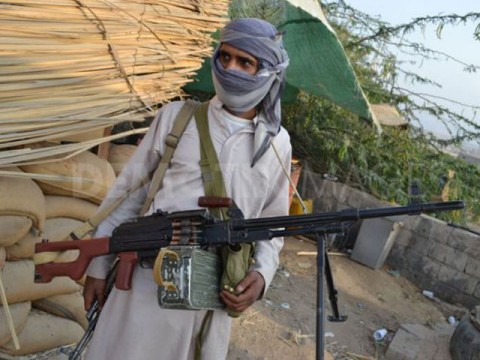 A militiaman in northern Yemen AFP PHOTO