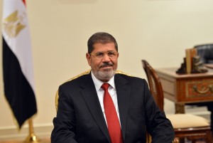 President Mohamed Morsy  AFP PHOTO / KHALED DESOUKI