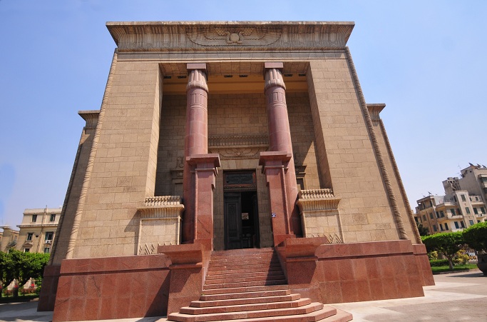 Zaghloul’s mausoleum was built in Pharaonic style complete with grand lotus columns to demonstrate that he was a leader for all Egyptians Hassan Ibrahim / DNE