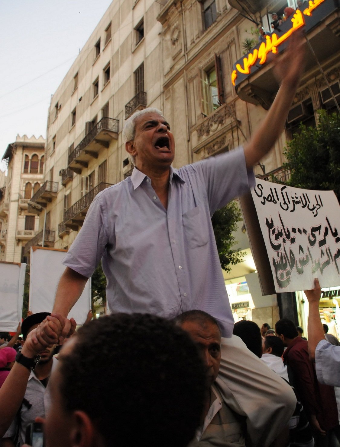 Kamal Khalil - Talaat Harb Protests (Photo by Mohamed Omar)