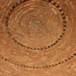 The mud brick ceiling of the main room in the Caricature Museum in Tunis is one of the biggest in the world at seven metres in diameter Rachel Adams/ DNE
