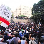 Protests outside US Embassy in Cairo Hassan Ibrahim / DNE