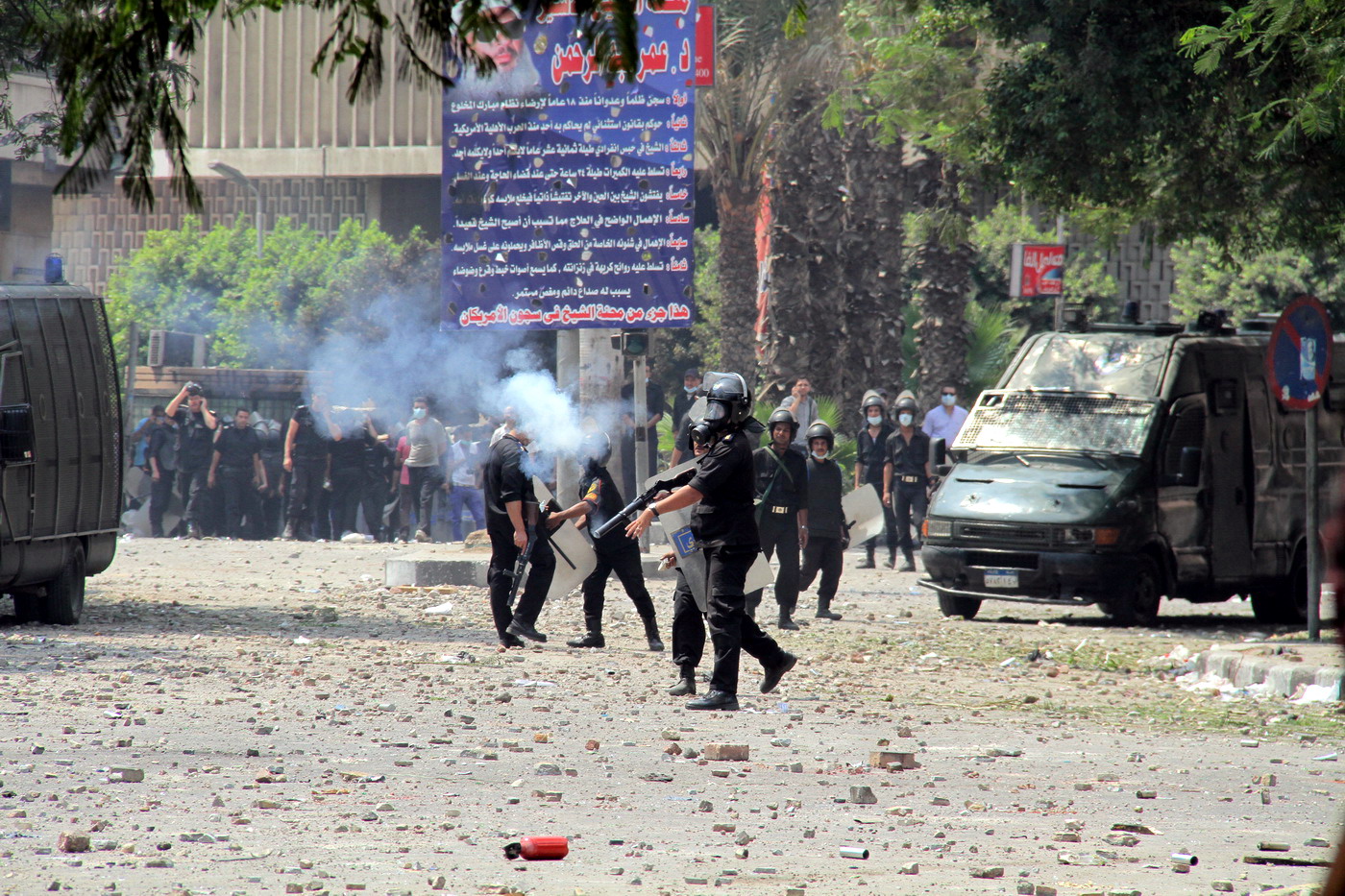 US embassy in Cairo clashes Mohamed Omar / DNE