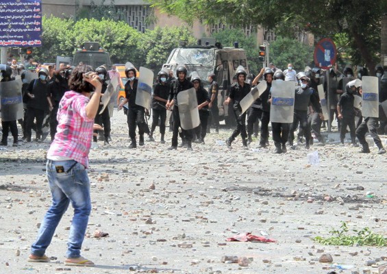 US embassy in Cairo clashes Mohamed Omar / DNE