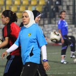 The first generation of female coaches is now working with Egyptian teams. Rachel Adams/ DNE