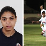 Omneya Mahmoud is Wadi Degla and Egypt’s youngest player. At 17 she is part of the new generation inspired by the revolution. She hopes democracy will encourage investment in Egyptian women’s football, enabling it to compete on an international level in the future Rachel Adams/ DNE