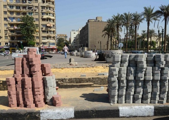 Tahrir sqaure renovated Hassan Ibrahim / DNE