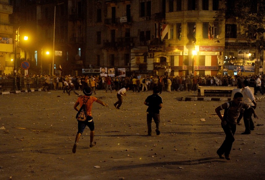 Night clashes in Tahrir square Mohamed Omar / DNE
