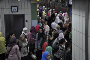 The Al Giza-Shobra line metro (File photo)  Mohamed Omar