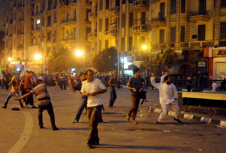 Night clashes in Tahrir square Mohamed Omar / DNE