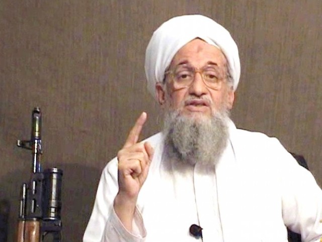 Screengrab of Ayman Al-Zawahiri in a video released by Al-Qaeda (File photo) AFP PHOTO