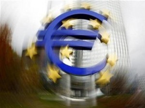 The ECB pumped more than 1.0 trillion euros into the banking system to avert a looming credit crunch. (AFP PHOTO)
