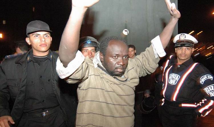 One of the Sudanese refugees arrested during a 2005 demonstration. Many were granted refugee status by the UNHCR after being arrested; many more ended up in Egyptian prisons or were deported. (Photo courtesy of Ibrahim Musa)