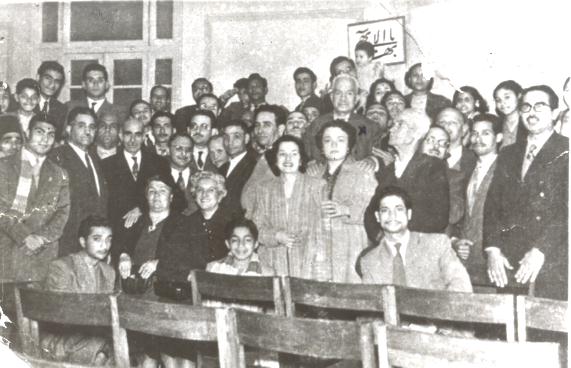 Baha'i National Spiritual Assembly before 1950. Basma Moussa / Daily News Egypt