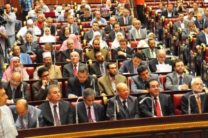 Constituent Assembly meeting in 2012 to determine the form of Egypt’s post-revolution constitution Hassan Ibrahim
