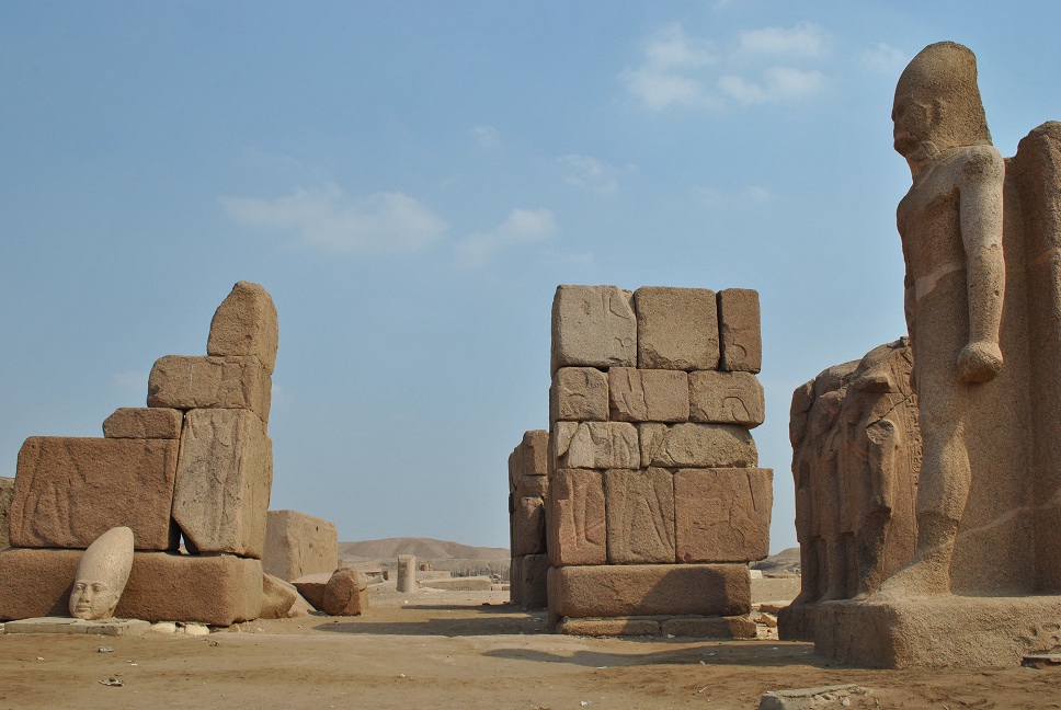 Entrance to the temple of Amon Sayed Ahmed