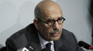 Former UN nuclear monitor and Nobel laureate Mohamed ElBaradei. (AFP photo)