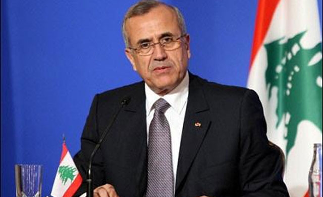 Sleiman is now canvassing political leaders to assess whether they are prepared to join a dialogue. (AFP PHOTO)