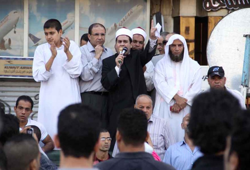 Speech during Eid prayers near Tahrir Square By Mohamed Omar