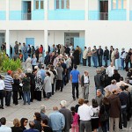 Huge turnout in Tunisia's first free election. (AFP Photo) 