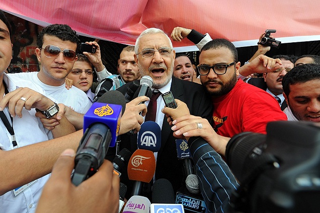 Aboul Fotouh’s Strong Egypt party proposed a modification of the constitutional declaration recently released by President Morsy. (DNE/ File Photo/ Mohamed Omar)