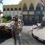 The scene at the headquarters of North Sinai governorate on Sunday, 4 November. (DNE / FILE PHOTO)