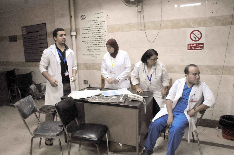 Medical staff said Mostafa Abdel Maguid's injuries show evidence of torture (File photo by Mohamed Omar)