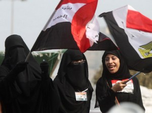 Supporters of Egypt's Muslim Brotherhood. (AFP Photo / Khaled Desouki)