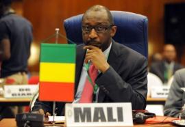 Malian Minister of Foreign Affairs Tieman Coulibaly. (AFP / PIUS UTOMI EKPEI)